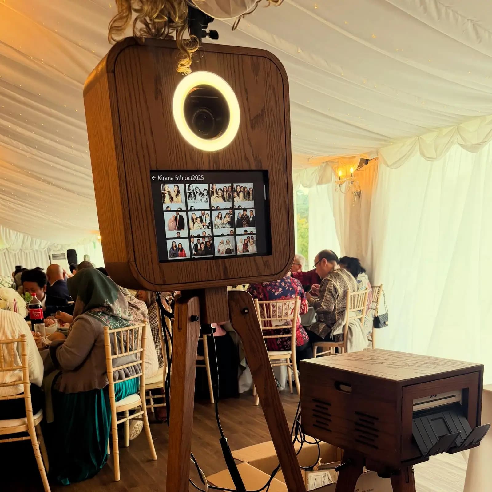 Wooden Vintage Tripod