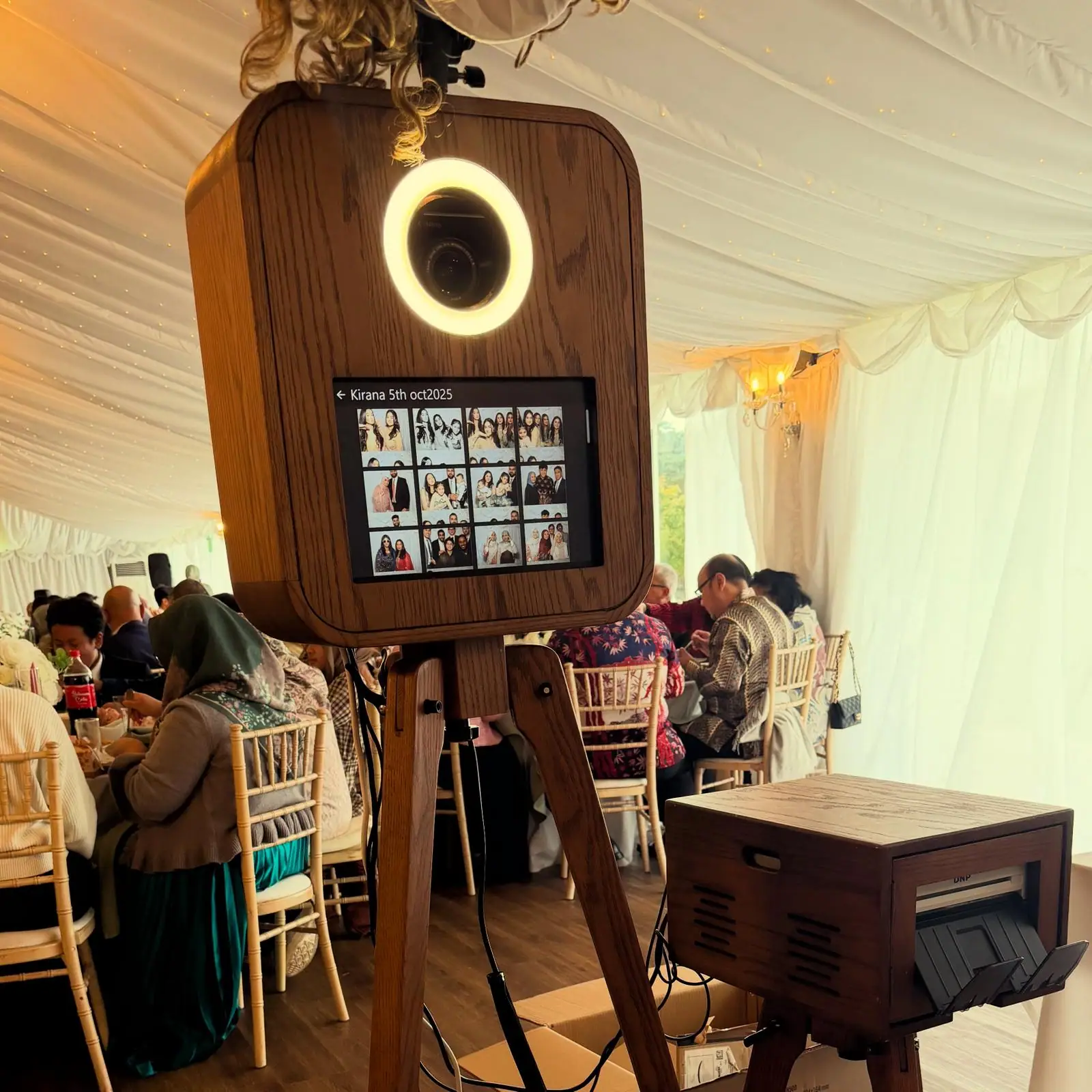 Wooden Photo Booth